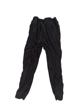 Hurley Black Little Boy Jogger Sweatpants with Drawstring Size 5/6 Skater Casual